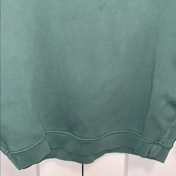 Zara Small Green Crewneck Sweater with Oversized Fit - Picture 6 of 14